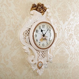 Đồng hồ ốp tường phong cách Châu Âu 02