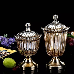 Hũ thủy tinh đựng kẹo, hạt dưa 