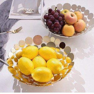 Đĩa đựng trái cây bằng thiếc