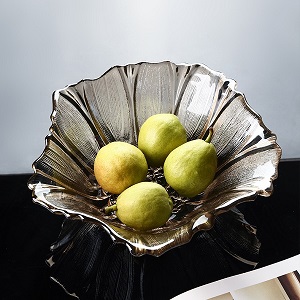 Đĩa đựng trái cây thủy tinh (2 size bán lẻ)