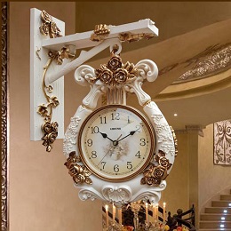 Đồng hồ 2 mặt phong cách Châu Âu 05