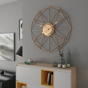 Đồng hồ treo tường sắt cổ 05