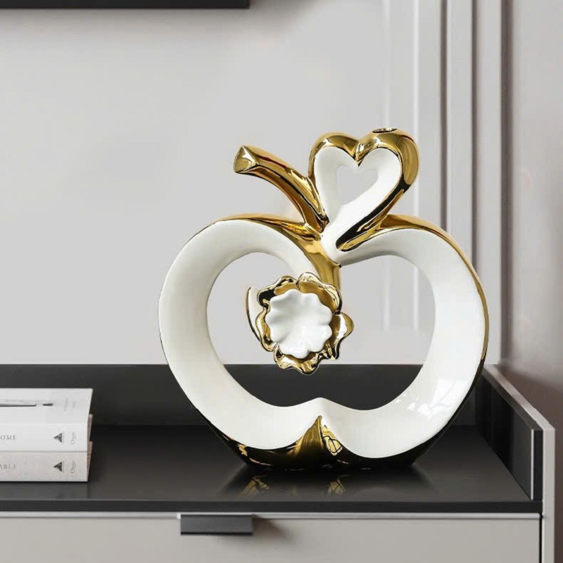 Trái táo trang trí nội thất decor sang trọng