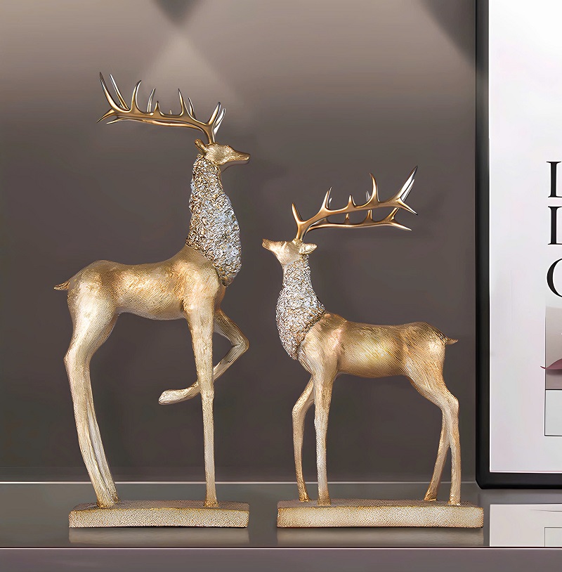 Tượng nai trang trí nội thất