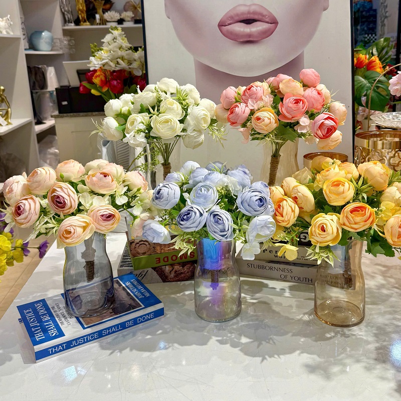 Lọ hoa giả để bàn trang trí nhỏ xinh