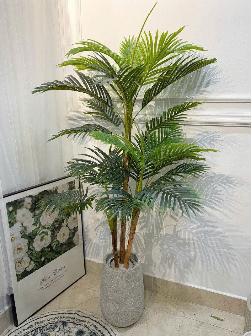 Cây dừa giả trang trí đẹp giống thật