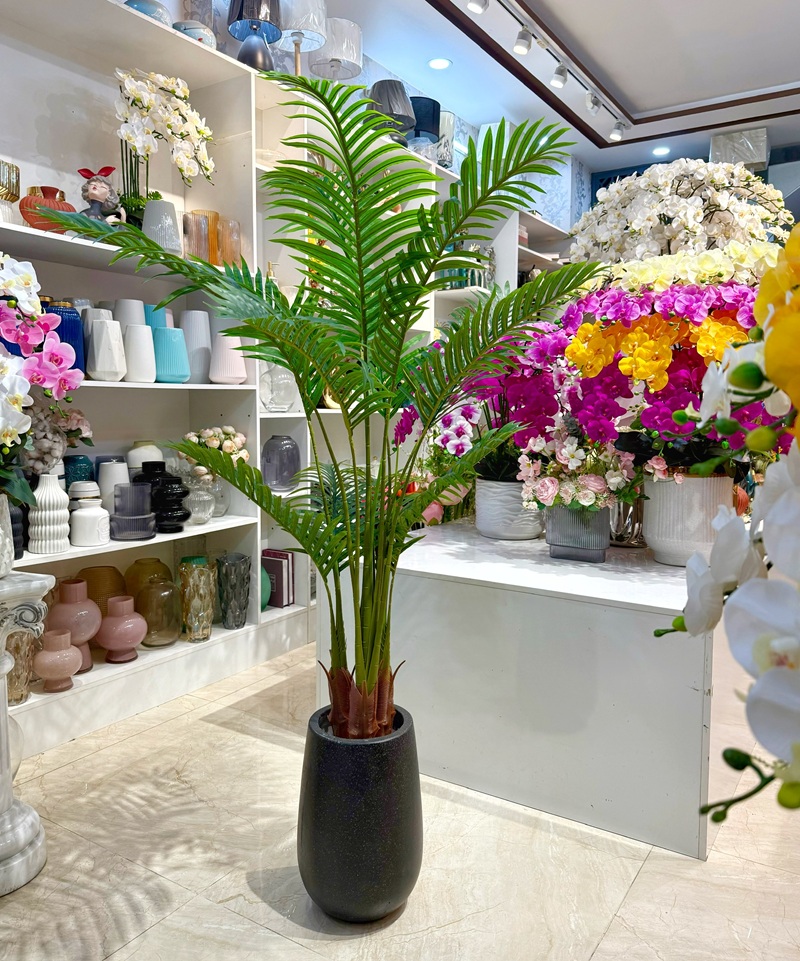 Cây dừa giả trang trí đẹp giống thật