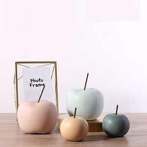Trái táo gốm sứ trang trí nội thất (bán lẻ)