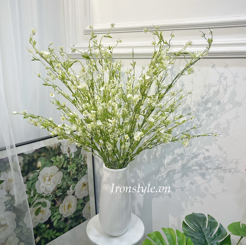 Cành hoa tuyết mai giả
