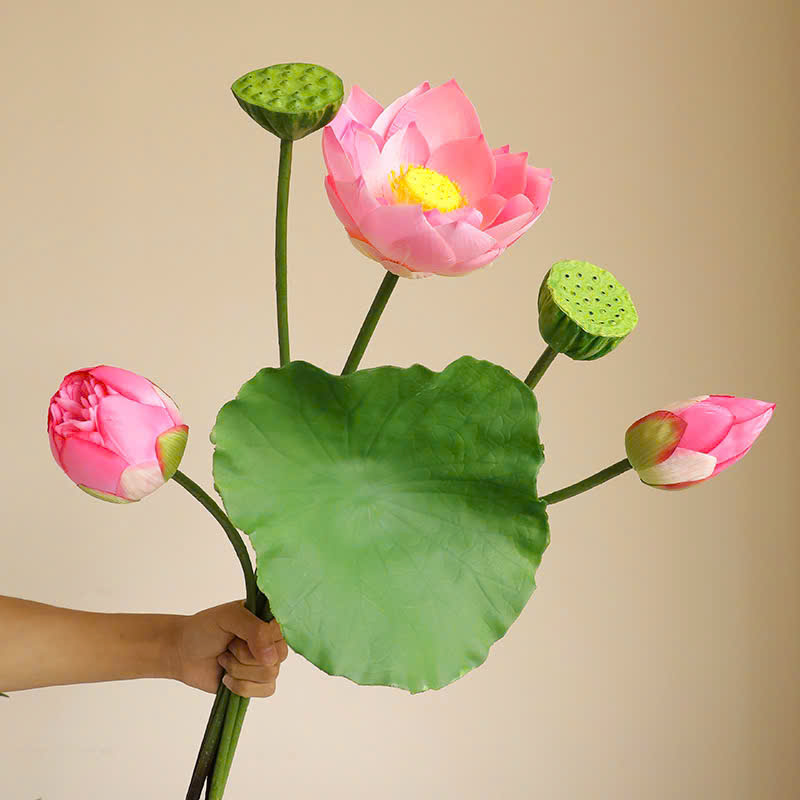 Hoa sen giả cành lẻ