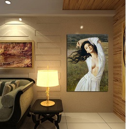 Tranh treo tường phòng ngủ đẹp-hiện đại-giá rẻ nhất TPHCM