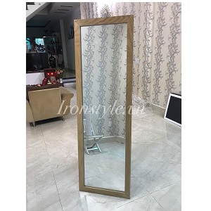 Gương soi treo tường toàn thân viền gỗ